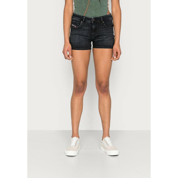 ディーゼル レディース カジュアルパンツ ボトムス DE-LYLA-SHORT DIESEL LIBRARY - Denim shorts - black/gray black/gray