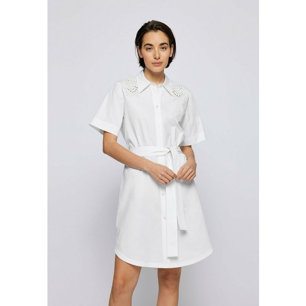 ボス レディース ワンピース トップス DABROIDO - Shirt dress - white white