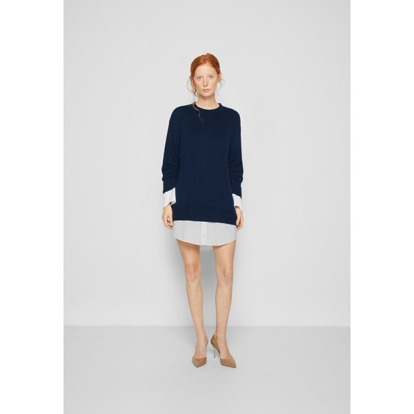 シンクセプト レディース ワンピース トップス SANTINA DRESS - Jumper dress - navy/white navy/white