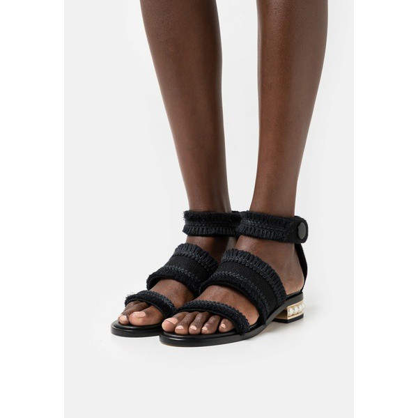 ニコラス カークウッド レディース サンダル シューズ CASATI TRIPLE STRAP - Sandals - black black