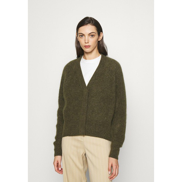 セカンド フィメール レディース ニット&セーター アウター BROOKY BOXY CARDIGAN - Cardigan - burnt olive burnt olive