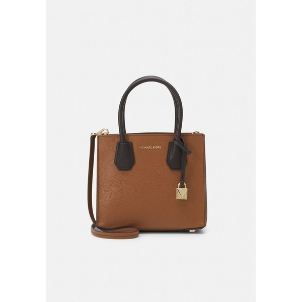 マイケルコース レディース ハンドバッグ バッグ MERCER ACORDION MESSENGER - Handbag - black/camel black/camel