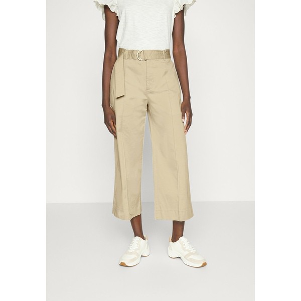 ラルフローレン レディース カジュアルパンツ ボトムス BRIENDA WIDE LEG PANT - Trousers - pale parchment pale parchment