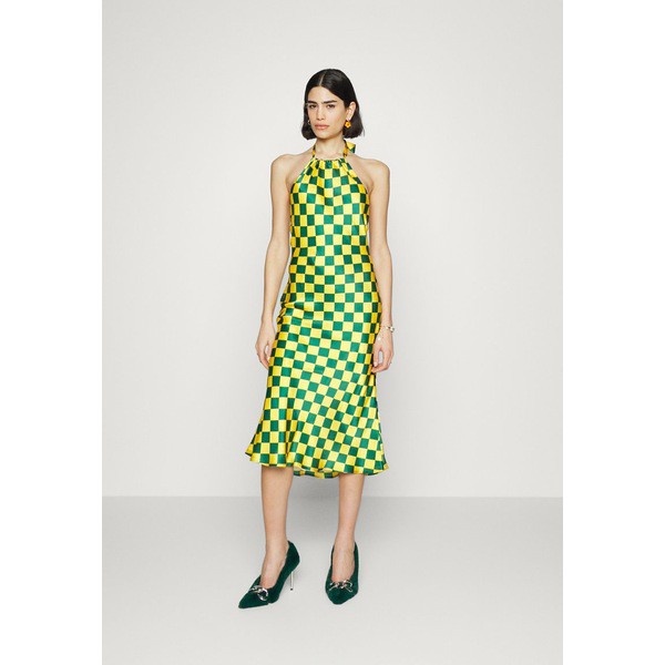 オリビアルービン レディース ワンピース トップス EMMY - Cocktail dress / Party dress - green/yellow green/yellow