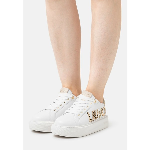 リュージョー レディース スニーカー シューズ KYLIE - Trainers - white/light gold white/light gold