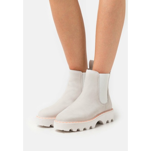 メルビン アンド ハミルトン レディース ブーツ＆レインブーツ シューズ MEGAN 3 - Platform ankle boots - como/off white/white/orange