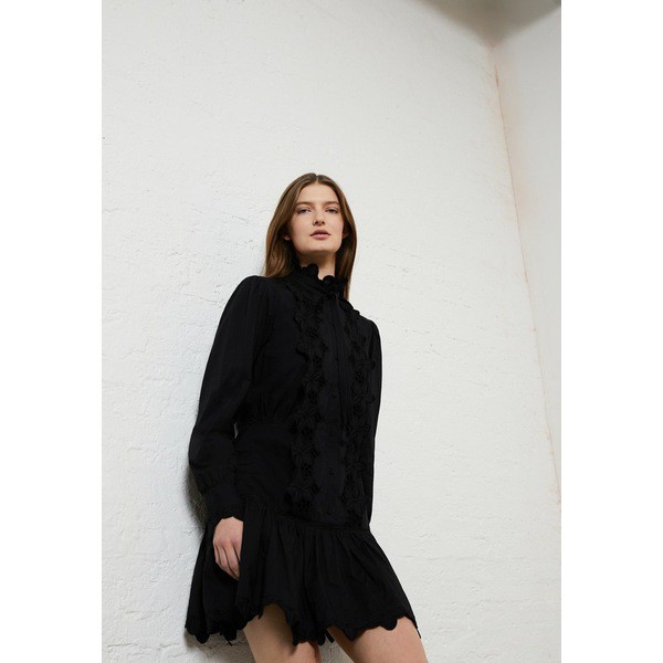 デザイナーズリミックス レディース ワンピース トップス SANDRA BOW DRESS - Day dress - black black