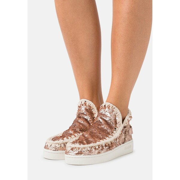 モウ レディース スニーカー シューズ SUMMER ESKIMO ALL SEQUINS - Trainers - rose gold rose gold