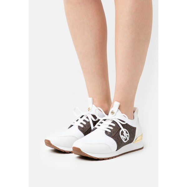 マイケルコース レディース スニーカー シューズ DASH TRAINER - Trainers - optic white/brown optic white/brown