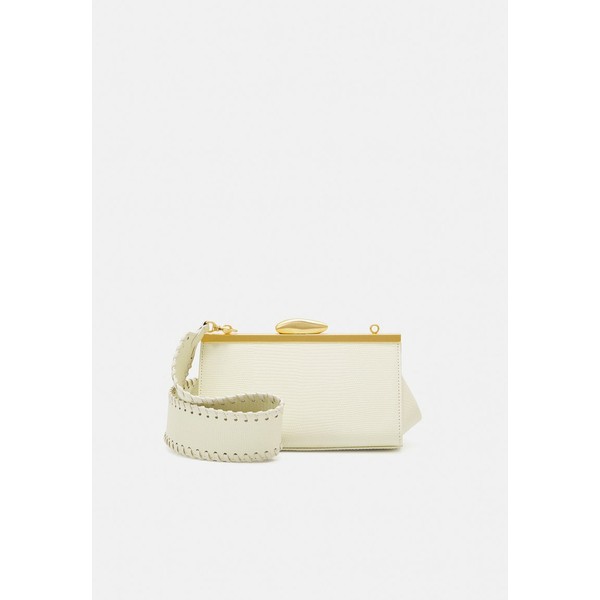 レイクネン レディース ショルダーバッグ バッグ PEBBLE MINI LONG BAG - Across body bag - ivory ivory