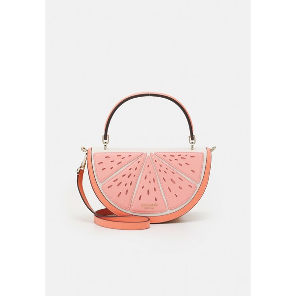 ケイト スペード レディース ハンドバッグ バッグ SQUEEZE WICKER 3D GRAPEFRUIT CROSSBODY - Handbag - pink moon pink moon