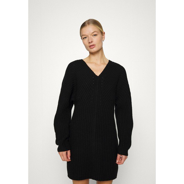 セオリー レディース ワンピース トップス AIRY SCULPTED DRESS - Jumper dress - black black