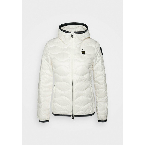 ブラウアー レディース コート アウター WAVE STITCH HOOD - Down jacket - white white