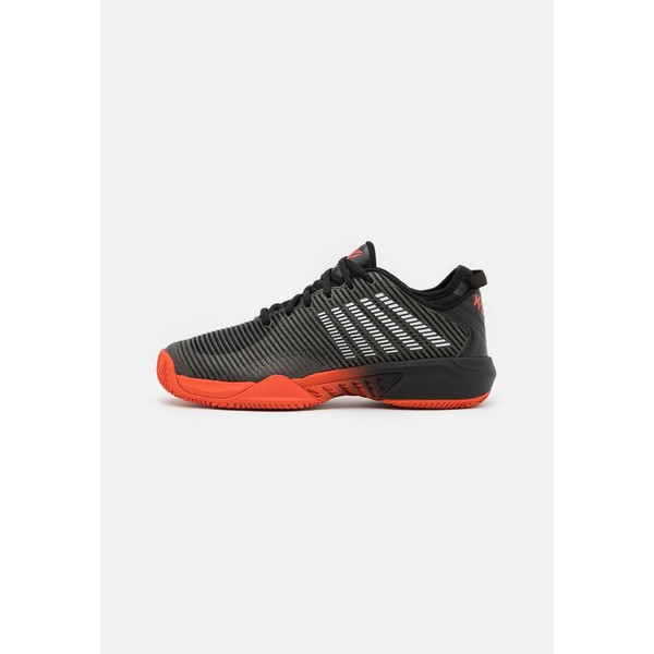 ケースイス メンズ テニス スポーツ HYPERCOURT SUPREME - Clay court tennis shoes - asphalt/jet black/spicy orange asphalt/jet blac