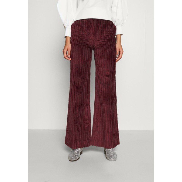 ビクトリアベックカム レディース カジュアルパンツ ボトムス FLARED TROUSER - Trousers - iron red iron red