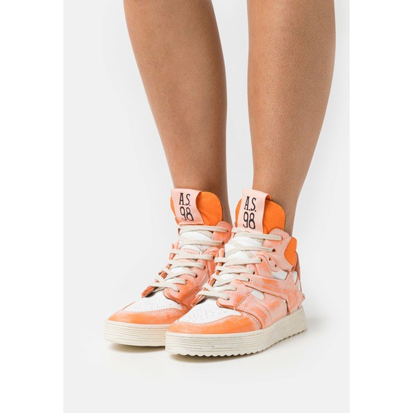 エーエス98 レディース スニーカー シューズ ASZEPPA - High-top trainers - carota carota