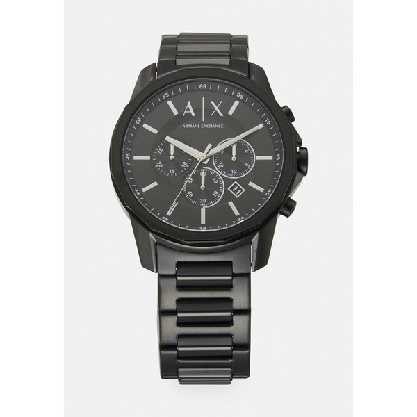 アルマーニエクスチェンジ メンズ 腕時計 アクセサリー BANKS - Chronograph watch - black black