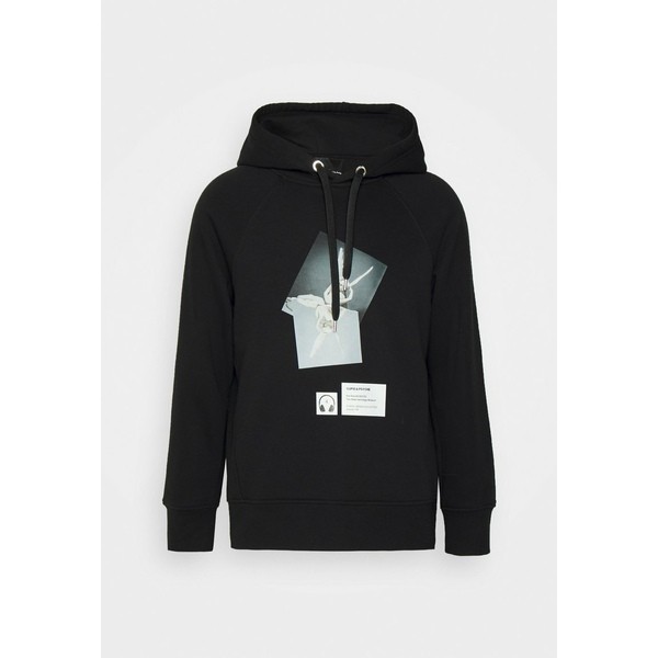 ニールバレット レディース パーカー・スウェットシャツ アウター HERMITAGE CUPID PSYCHE PEGASUS EASY HOODED UNISEX - Hoodie - black