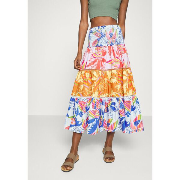 ファーム リオ レディース スカート ボトムス MIXED BIRDS MIDI SKIRT - A-line skirt - multi-coloured multi-coloured