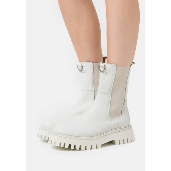 ブロンクス レディース ブーツ＆レインブーツ シューズ GROOV-Y - Platform ankle boots - winter white winter white