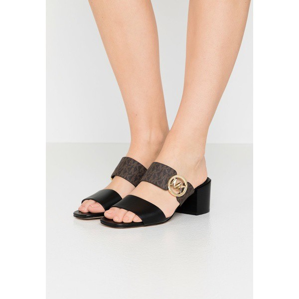 マイケルコース レディース サンダル シューズ SUMMER MID - Heeled mules - black black