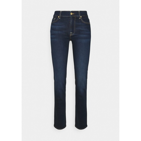 7フォーオールマンカインド レディース カジュアルパンツ ボトムス THE STRAIGHT RINSED BLUE - Straight leg jeans - dark blue dark bl