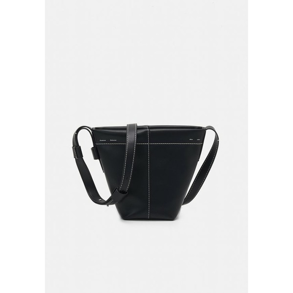 プロエンザ スクーラー ホワイト レーベル レディース ショルダーバッグ バッグ BARROW MINI BUCKET - Across body bag - black black