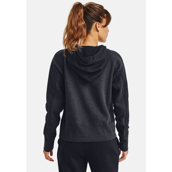クーポン配布中 交換無料 アンダーアーマー レディース パーカー スウェットシャツ アウター Rival Zip Up Hoodie Black Medium Heather Black Medium Heathe 値下げ Www Iacymperu Org