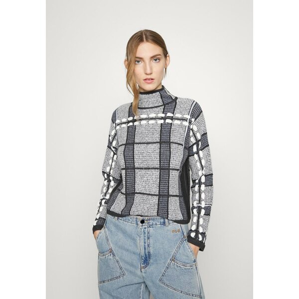 クラブ モナコ レディース パーカー・スウェットシャツ アウター PLAID - Jumper - blue blue