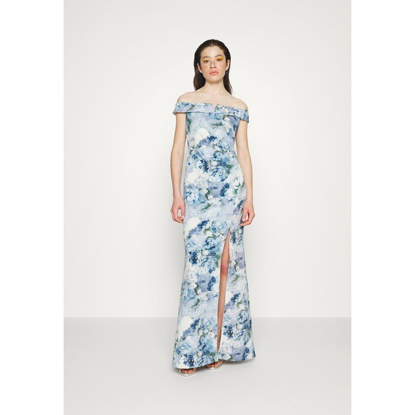 アドリアナ パペル レディース ワンピース トップス FLORAL GOWN - Occasion wear - ice blue multi ice blue multi