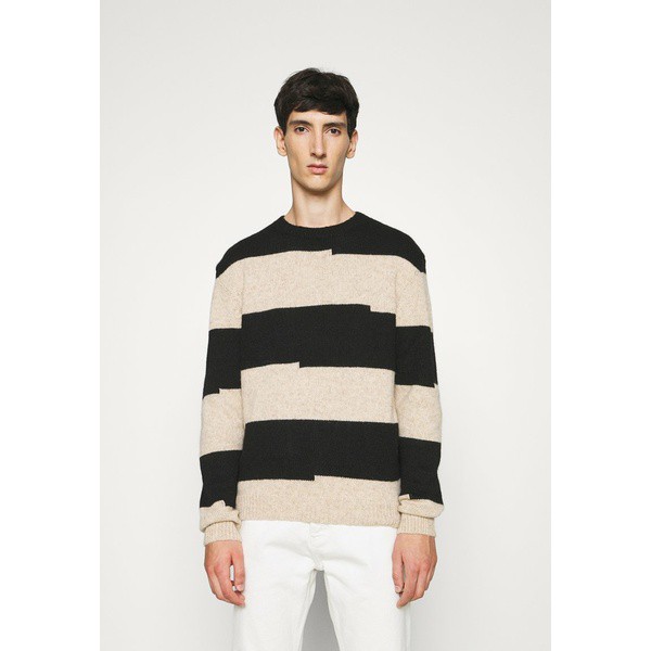 ザ・クープルス メンズ パーカー・スウェットシャツ アウター Jumper - black beige black beige