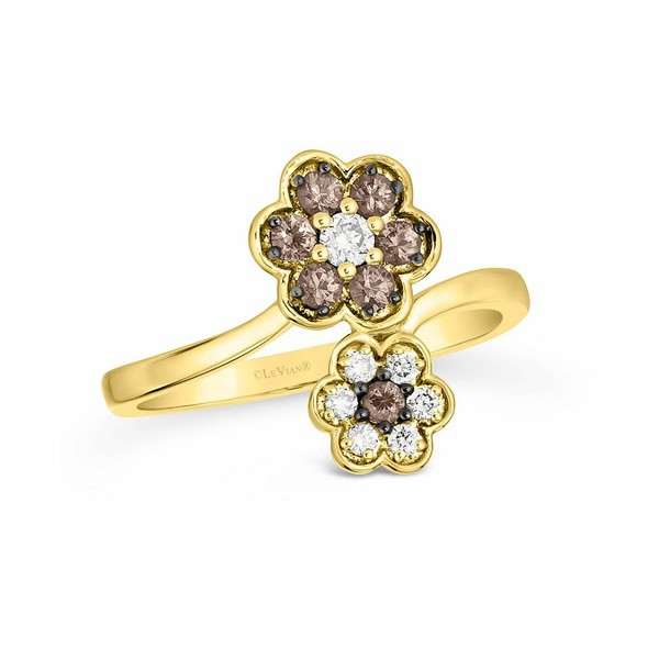 ルヴァン レディース リング アクセサリー Chocolate Diamond® & Vanilla Diamonds® Ring (3/8 ct. t.w.) in 14k Rose, Yellow o