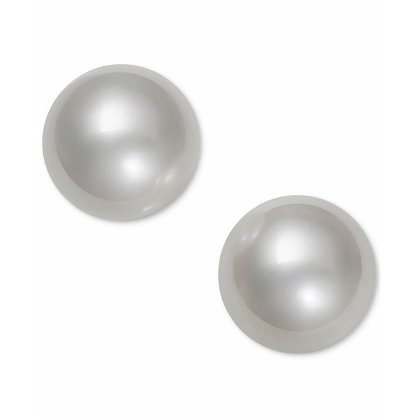 ベル ドゥ メール レディース ピアス＆イヤリング アクセサリー Pearl Earrings, 14k Gold AAA Cultured Freshwater Pearl Stud (11mm) Y