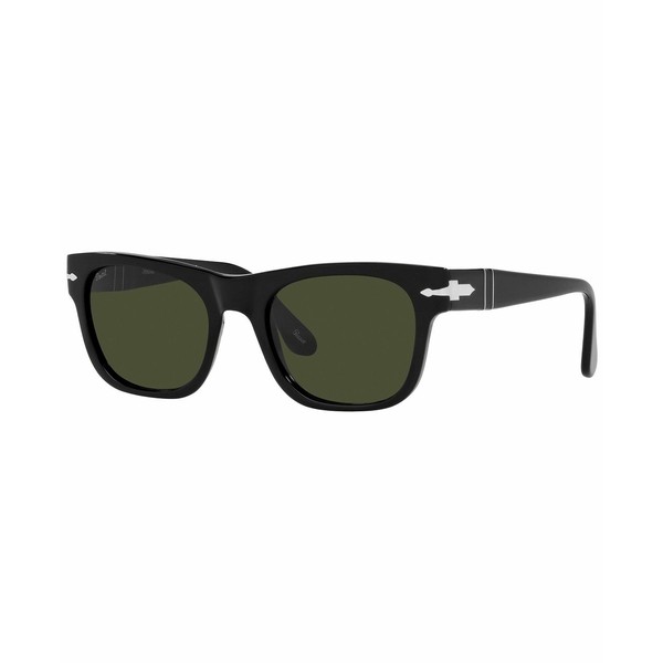 ペルソル レディース サングラス＆アイウェア アクセサリー Unisex Sunglasses, PO3264S 52 Black