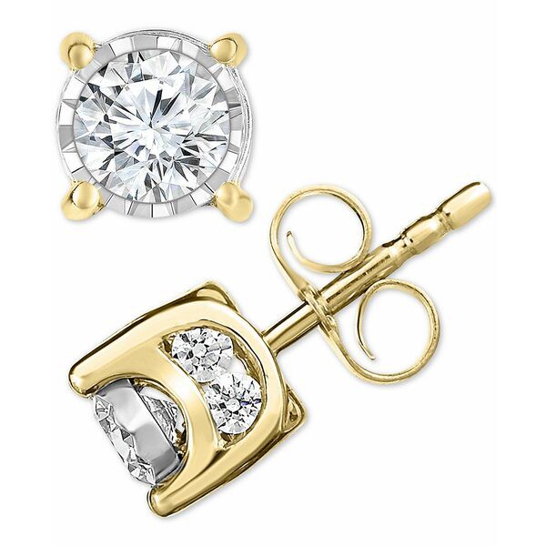 トゥルーミラクル レディース ピアス＆イヤリング アクセサリー Diamond Stud Earrings (3/4 ct. t.w.) in 14k White Gold, Rose Gold or