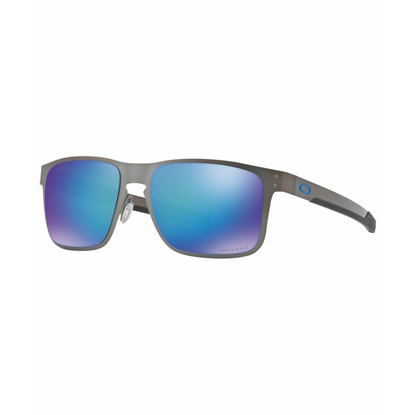 オークリー メンズ サングラス・アイウェア アクセサリー Polarized Holbrook Metal Prizm Sapphire Polarized Sunglasses , OO4123 55 G