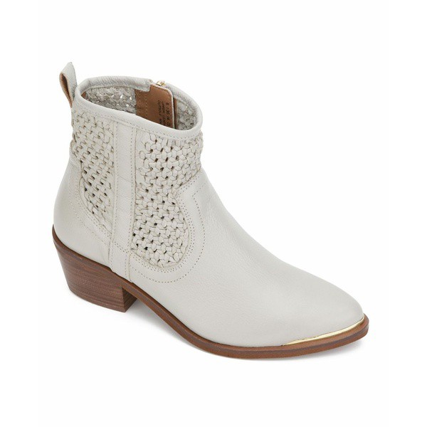 ケネスコール レディース ブーツ＆レインブーツ シューズ Women's Arlo Woven Bootie Cream