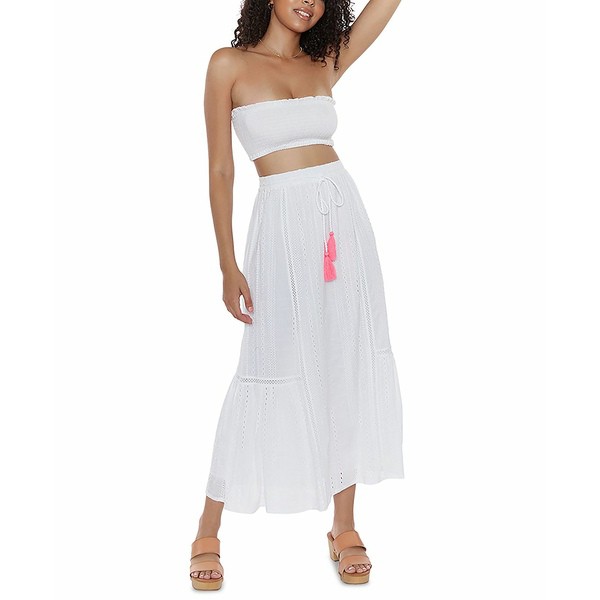 ラガ レディース スカート ボトムス Women's Arshi Eyelet Maxi Skirt Eggshell