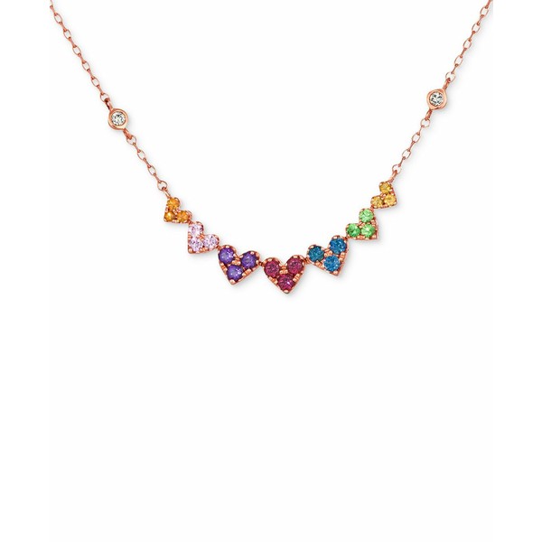 ルヴァン レディース ネックレス・チョーカー・ペンダントトップ アクセサリー Multi-Gemstone (3/4 ct. t.w.) & Nude Diamond (1/6 ct.