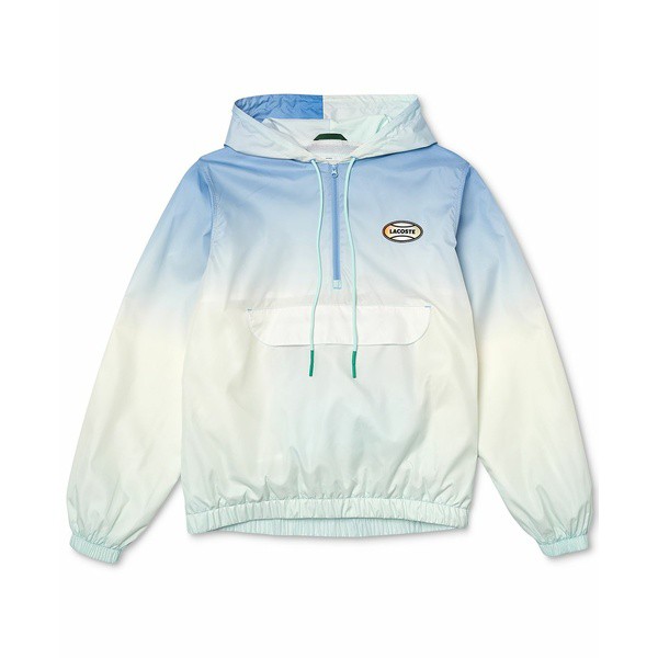 ラコステ メンズ ジャケット＆ブルゾン アウター Men's L!VE Light Pullover Hooded Windbreaker Aerien/farine-seringat