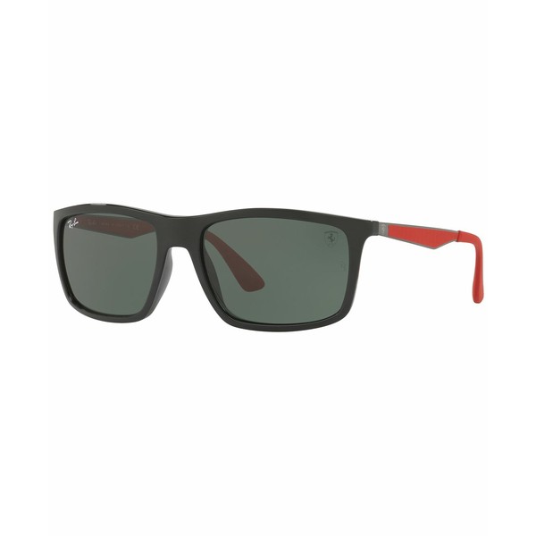 レイバン メンズ サングラス・アイウェア アクセサリー Sunglasses, RB4228M SCUDERIA FERRARI COLLECTION BLACK/GREEN