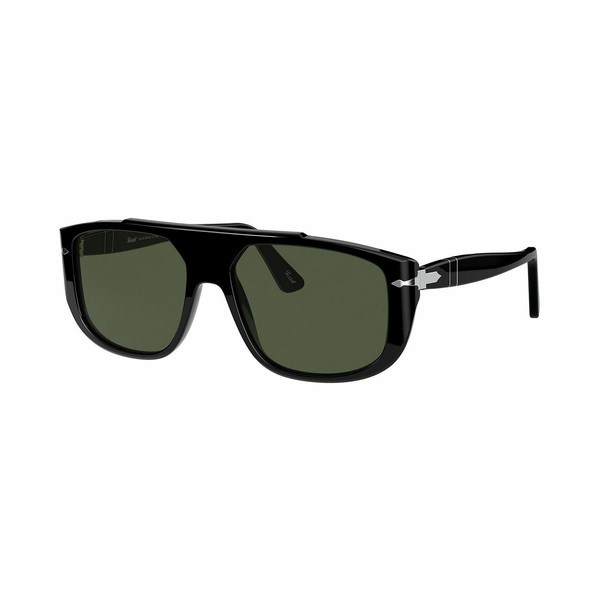 ペルソル レディース サングラス＆アイウェア アクセサリー Unisex Sunglasses, PO3261S 54 BLACK/GREEN