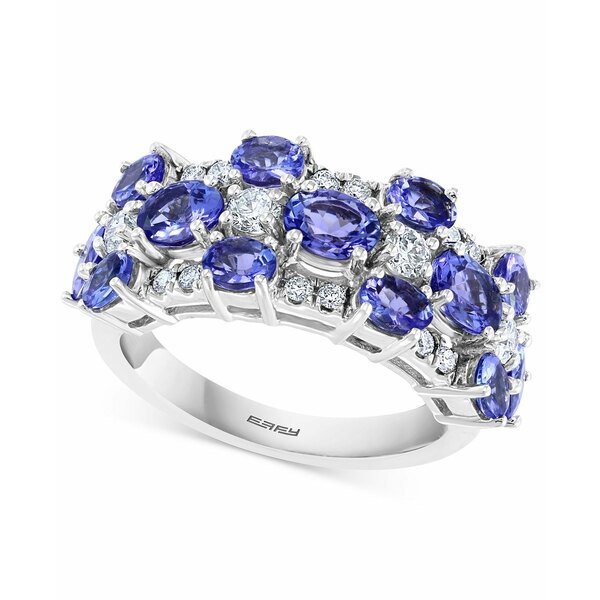 エフィー コレクション レディース リング アクセサリー EFFY® Tanzanite (2-1/2 ct. t.w.) & Diamond (1/2 ct. t.w.) Cluster State