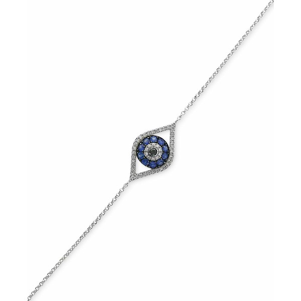 エフィー コレクション レディース ブレスレット・バングル・アンクレット アクセサリー EFFY® Sapphire (1/4 ct. t.w.) and Diamond