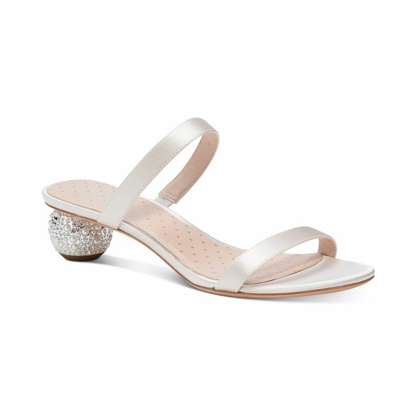 ケイト スペード レディース サンダル シューズ Women's Palm Springs Dress Sandals Ivory Bridal Crystal