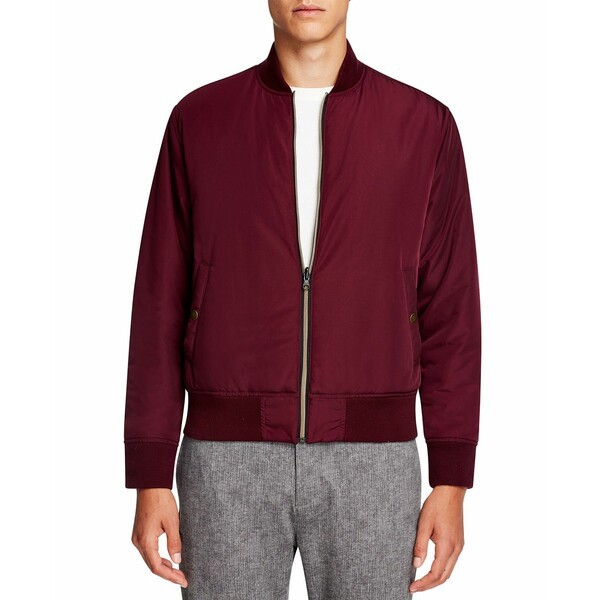 ブルックリン ブリゲイド メンズ ジャケット＆ブルゾン アウター Men's Acadia Reversible Bomber Burgundy