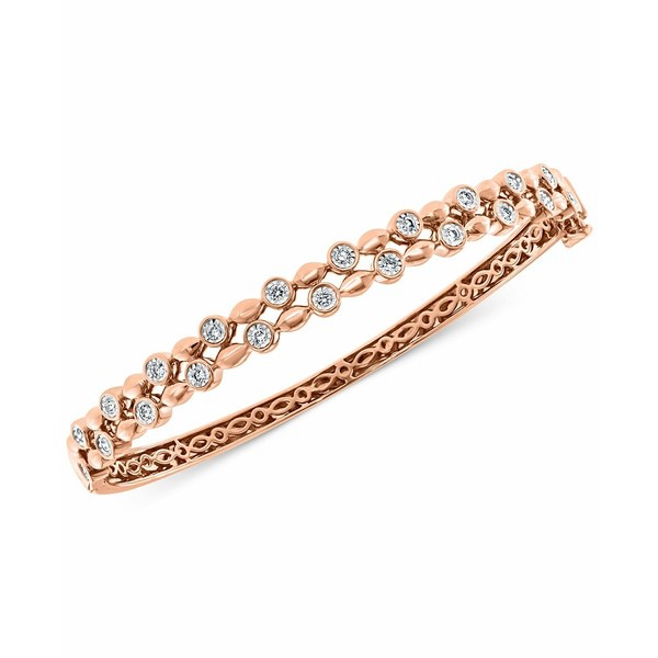 エフィー コレクション レディース ブレスレット・バングル・アンクレット アクセサリー EFFY® Diamond Bezel Bracelet (1/2 ct. t.w