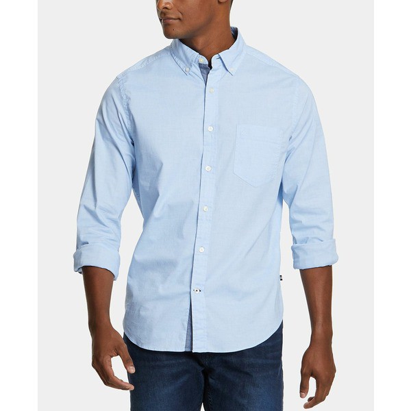 本物保証 ナウティカ Men's Classic-Fit Stretch Button-Down Shirt Light French Blueの通販はau PAY マーケット - asty｜商品ロットナンバー：477725958 メンズ シャツ トップス 24H限定