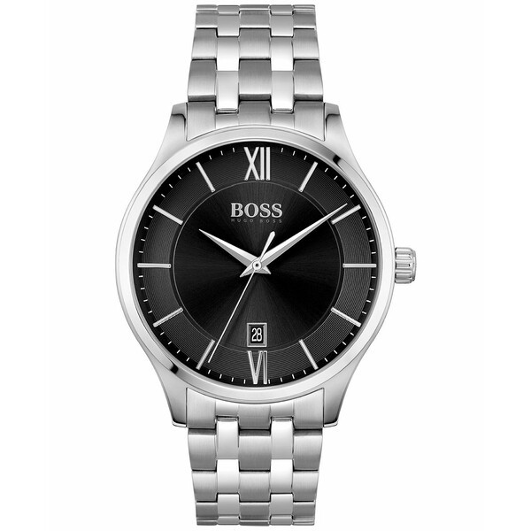 ボス メンズ 腕時計 アクセサリー Men's Elite Stainless Steel Bracelet Watch 41mm Silver