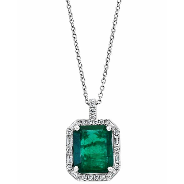 エフィー コレクション レディース ネックレス・チョーカー・ペンダントトップ アクセサリー EFFY® Emerald (4-3/4 ct. t.w.) & Diam